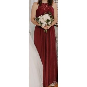 Floor length evening gown